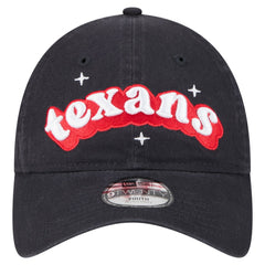 Houston Texans New Era Girls Youth Cheer 9TWENTY Adjustable Hat Navy - NFL