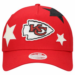 Kansas City Chiefs New Era Women's Stardom A-Frame 9FORTY Adjustable Hat Red - NFL