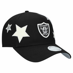 Las Vegas Raiders New Era Women's Stardom A-Frame 9FORTY Adjustable Hat Black - NFL