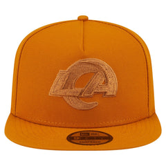 Los Angeles Rams New Era Color Pack A-Frame 9FIFTY Snapback Hat Brown - NFL