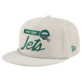 New York Jets New Era Cord Rope Corduroy 9FIFTY Snapback Hat Gray - NFL