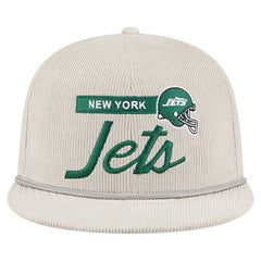 New York Jets New Era Cord Rope Corduroy 9FIFTY Snapback Hat Gray - NFL