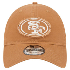 San Francisco 49ers New Era Stamp 9TWENTY Adjustable Hat Brown - NFL
