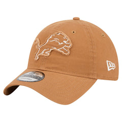 Detroit Lions New Era Stamp 9TWENTY Adjustable Hat Brown - NFL