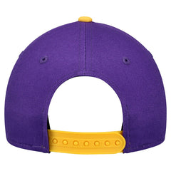 Minnesota Vikings New Era Youth Arch COOLERA 9FORTY A-Frame Adjustable Hat Purple/Gold - NFL