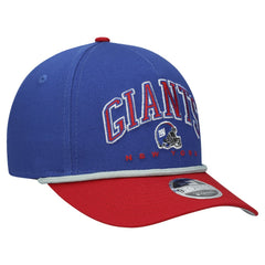 New York Giants New Era Youth Arch COOLERA 9FORTY A-Frame Adjustable Hat Royal/Red - NFL