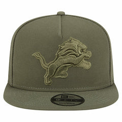Detroit Lions New Era Youth Color Pack A-Frame 9FIFTY Snapback Hat Olive - NFL