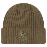 Minnesota Vikings New Era Youth Color Pack Cuffed Knit Hat Olive - NFL