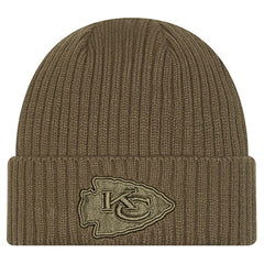 Kansas City Chiefs New Era Youth Color Pack Cuffed Knit Hat Olive - NFL