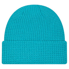 Miami Dolphins New Era Youth Waffle Cuffed Knit Hat Aqua - NFL