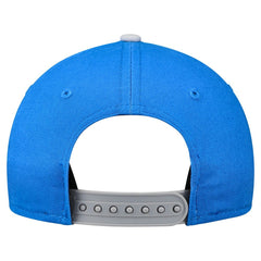 Detroit Lions New Era Preschool Arch COOLERA 9FORTY A-Frame M-Crown Adjustable Hat Blue/Gray - NFL