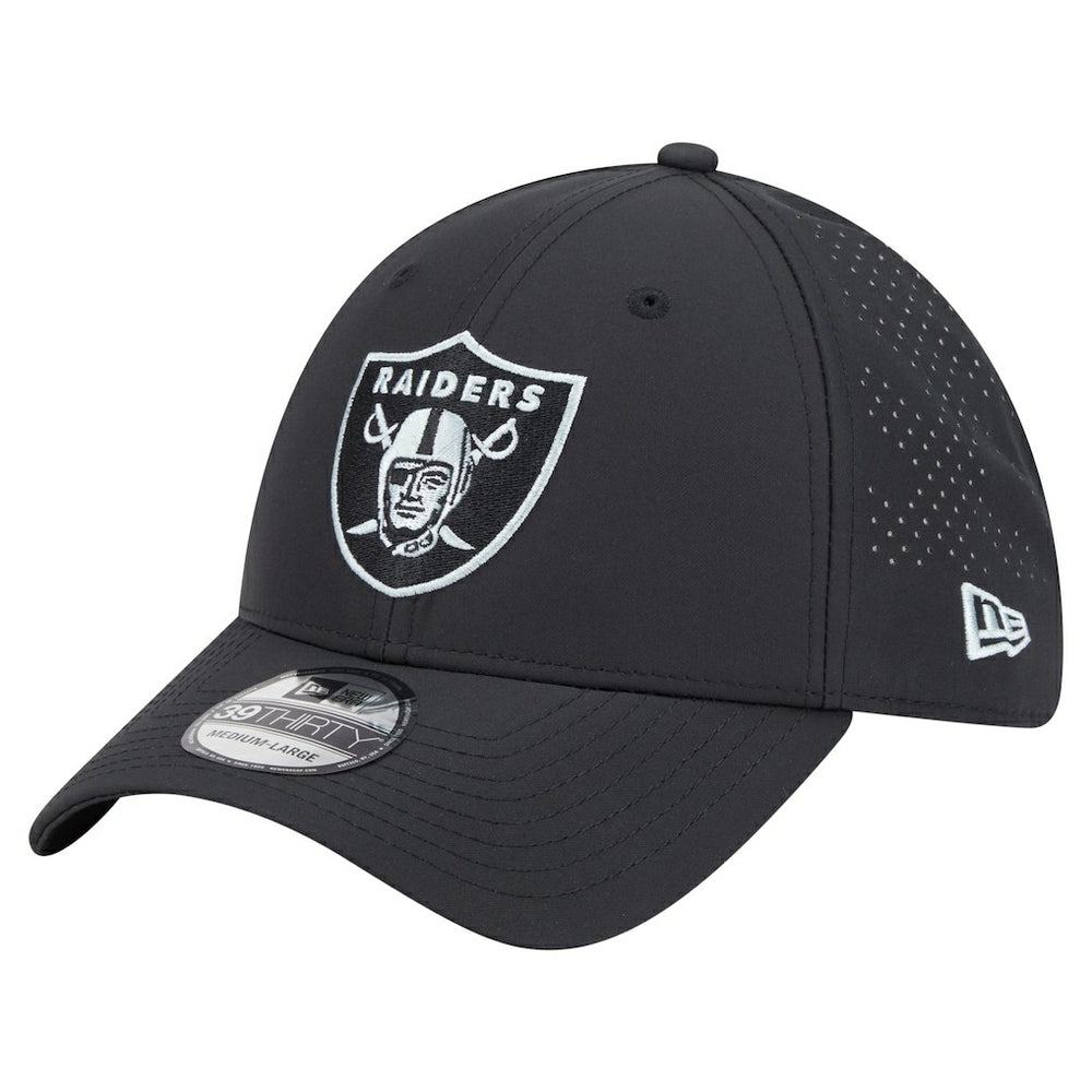 Las Vegas Raiders New Era Night 39THIRTY Flex Hat Black - NFL