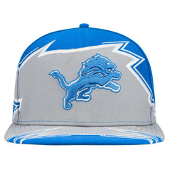 Detroit Lions New Era Break 59FIFTY Fitted Hat Blue/Gray - NFL