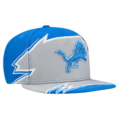 Detroit Lions New Era Break 59FIFTY Fitted Hat Blue/Gray - NFL