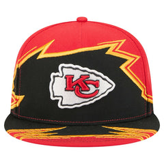 Kansas City Chiefs New Era Break 59FIFTY Fitted Hat Red/Black - NFL