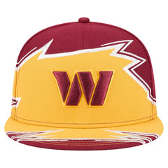 Washington Commanders New Era Break 59FIFTY Fitted Hat Burgundy/Gold - NFL