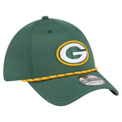 Green Bay Packers New Era Perforated 39THIRTY Flex Hat Green - NFL