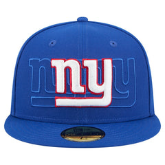 New York Giants New Era Tri-Hit 59FIFTY Fitted Hat Royal - NFL