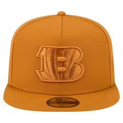 Cincinnati Bengals New Era Color Pack A-Frame 59FIFTY Fitted Hat Brown - NFL