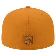 Miami Dolphins New Era Color Pack A-Frame 59FIFTY Fitted Hat Brown - NFL