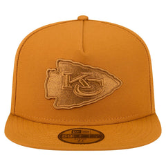 Kansas City Chiefs New Era Color Pack A-Frame 59FIFTY Fitted Hat Brown - NFL