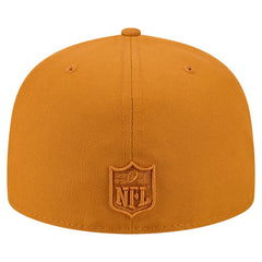Los Angeles Chargers New Era Color Pack A-Frame 59FIFTY Fitted Hat Brown - NFL