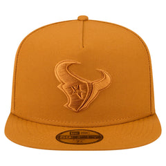 Houston Texans New Era Color Pack A-Frame 59FIFTY Fitted Hat Brown - NFL