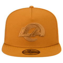 Los Angeles Rams New Era Color Pack A-Frame 59FIFTY Fitted Hat Brown - NFL