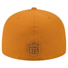 Pittsburgh Steelers New Era Color Pack A-Frame 59FIFTY Fitted Hat Brown - NFL