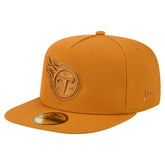 Tennessee Titans New Era Color Pack A-Frame 59FIFTY Fitted Hat Brown - NFL