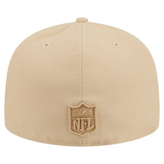 Kansas City Chiefs New Era Color Pack A-Frame 59FIFTY Fitted Hat Light Beige - NFL