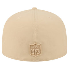 New Orleans Saints New Era Color Pack A-Frame 59FIFTY Fitted Hat Light Beige - NFL