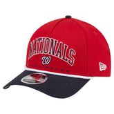 Washington Nationals New Era Arch 9FORTY A-Frame M-Crown Adjustable Hat Sale