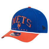 New York Mets New Era Arch 9FORTY A-Frame M-Crown Adjustable Hat Sale