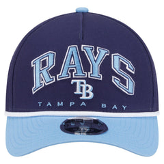 Tampa Bay Rays New Era Arch 9FORTY A-Frame M-Crown Adjustable Hat Lifestyle