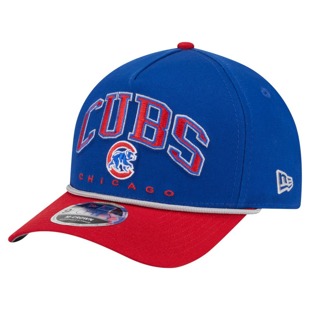 Chicago Cubs New Era Arch 9FORTY A-Frame M-Crown Adjustable Hat Lifestyle