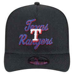 Texas Rangers New Era Chainstitch 9FIFTY A-Frame Snapback Hat for sale