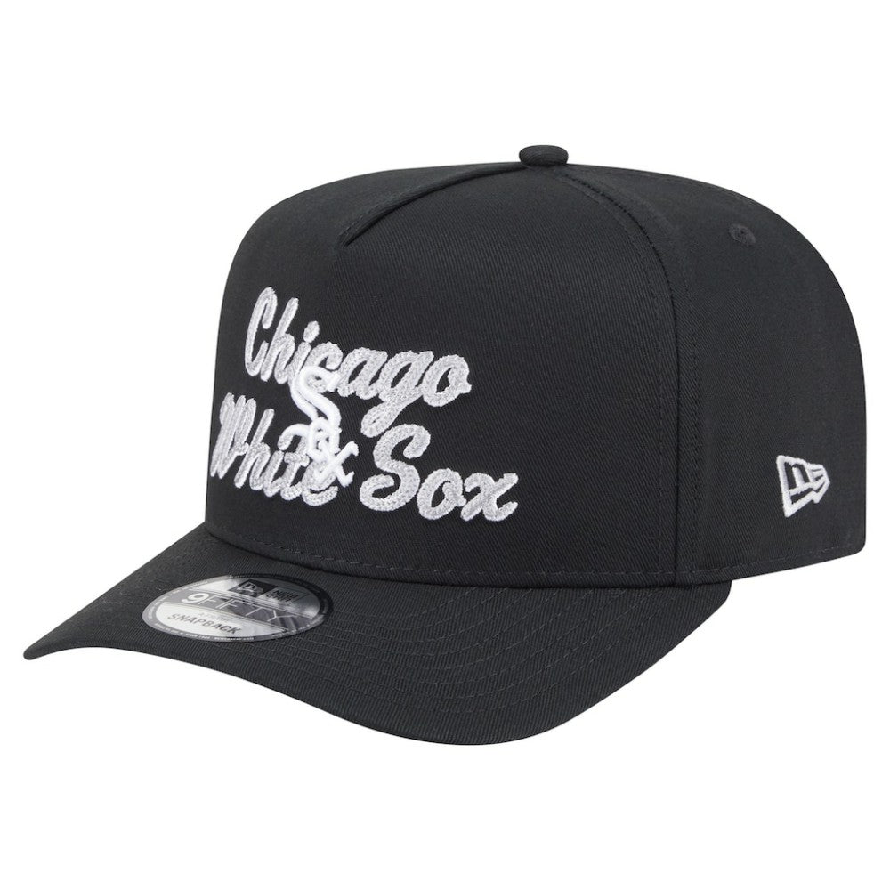 Chicago White Sox New Era Chainstitch 9FIFTY A-Frame Snapback Hat for sale