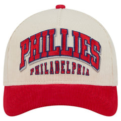 Philadelphia Phillies New Era Sided Corduroy 9FORTY A-Frame Adjustable Hat Sale