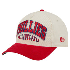 Philadelphia Phillies New Era Sided Corduroy 9FORTY A-Frame Adjustable Hat Sale
