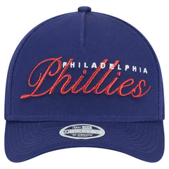 Philadelphia Phillies New Era Women's Metallic A-Frame 9FORTY Adjustable Hat discount
