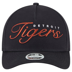 Detroit Tigers New Era Women's Metallic A-Frame 9FORTY Adjustable Hat Online