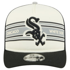 Chicago White Sox New Era Banner A-Frame 9FIFTY Trucker Snapback Hat discount
