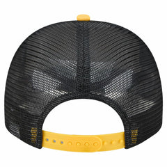 Pittsburgh Pirates New Era Banner A-Frame 9FIFTY Trucker Snapback Hat Lifestyle