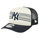 New York Yankees New Era Banner A-Frame 9FIFTY Trucker Snapback Hat Online