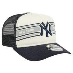 New York Yankees New Era Banner A-Frame 9FIFTY Trucker Snapback Hat Online