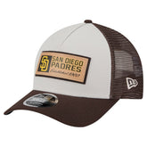 San Diego Padres New Era Text A-Frame Trucker 9FORTY Hat Online