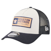 Houston Astros New Era Text A-Frame Trucker 9FORTY Hat Clearance