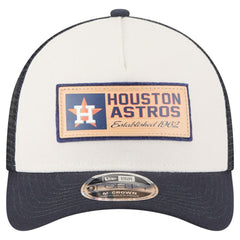Houston Astros New Era Text A-Frame Trucker 9FORTY Hat Clearance