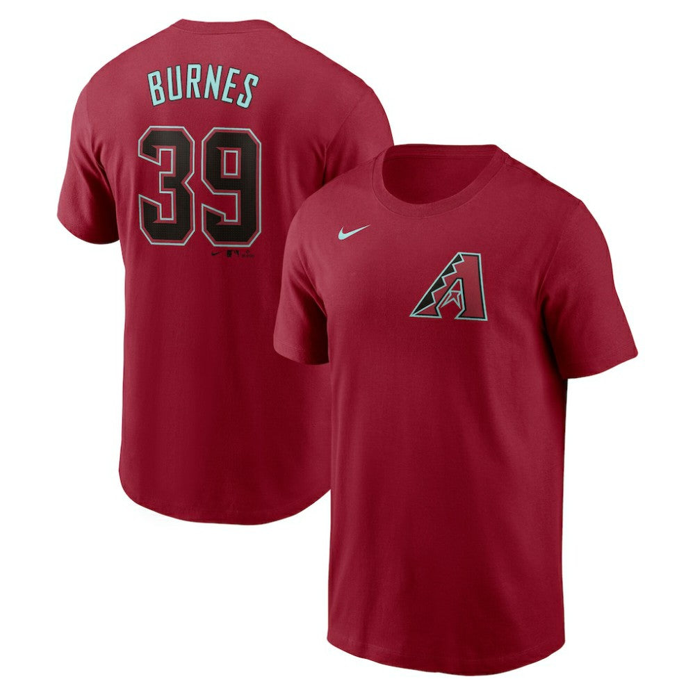 Corbin Burnes Arizona Diamondbacks Nike Fuse Name & Number T-Shirt Near Me